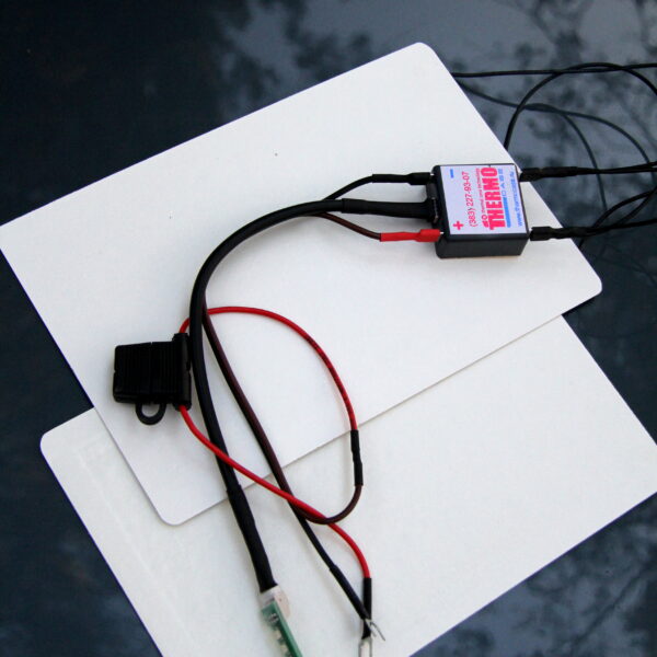 Система автоматического нагрева для автомобильного аккумулятора НТА-1/2, длина 230мм, ширина 150мм, толщина 0,5мм - другой вид